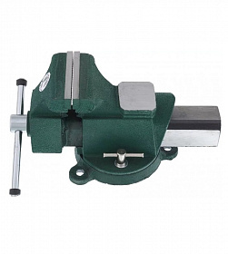 На сайте Трейдимпорт можно недорого купить Тиски верстачные с наковальней 100мм Hans 5411-04. 